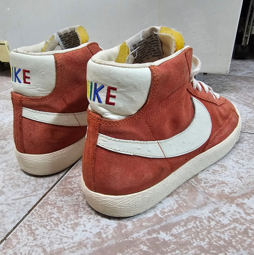 Zapatillas Nike Sb Blazer Zoom Mid Talle 41 Arg Leer (Usado)
