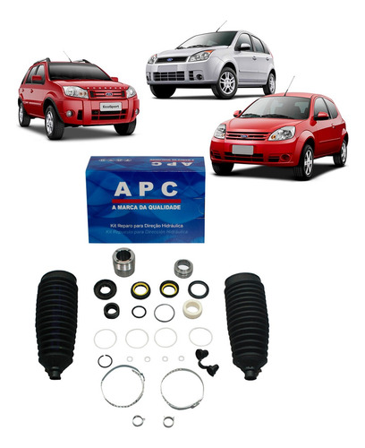 Reparo Caixa Direção Hidráulica Ecosport 03/12 Visteon