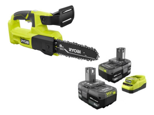 Motosierra 8 18v P5452btl + 2 Baterias 4 Ah Ryobi