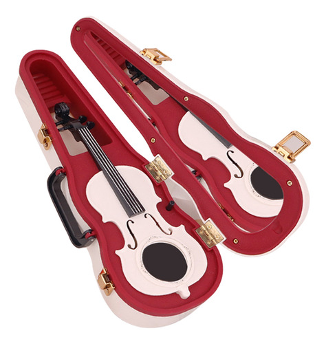 Caja De Música De Violín Mediana Giratoria Para Niñas Girls