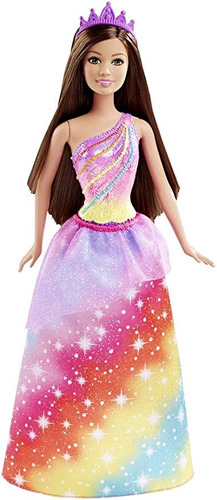 Barbie Princesa De La Muñeca, Moda Arco Iris