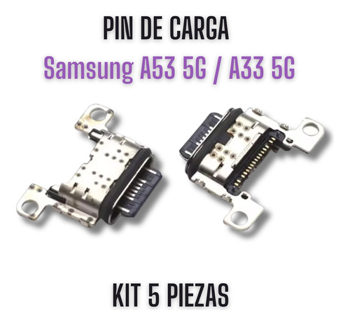 Samsung A53 Pin De Carga Kit 5 Piezas Original