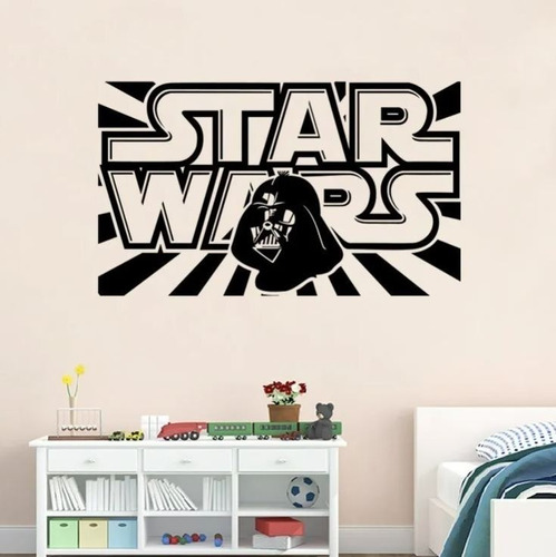 Imagen 1 de 3 de Star Wars Darth Vader Diseño Adhesivo Decoración