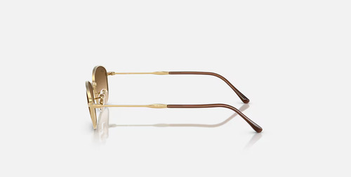 Ray-ban Rb3749: Irregular . Marron Degrade Dorado Dorado