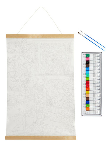 Set Lamina Y Materiales Para Pintar Casaideas