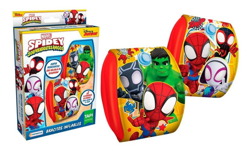 Bracitos Inflables Flotadores Spiderman Spidey - Premium