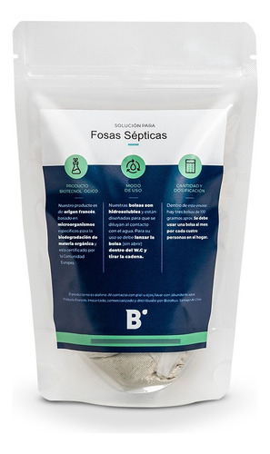 Tratamiento Para Fosas Sépticas Biob - 3 Meses