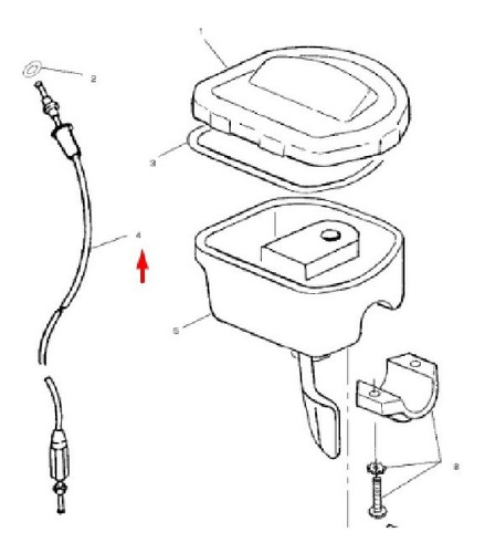 Cabo Do Acelerador Polaris Pn# 7080967