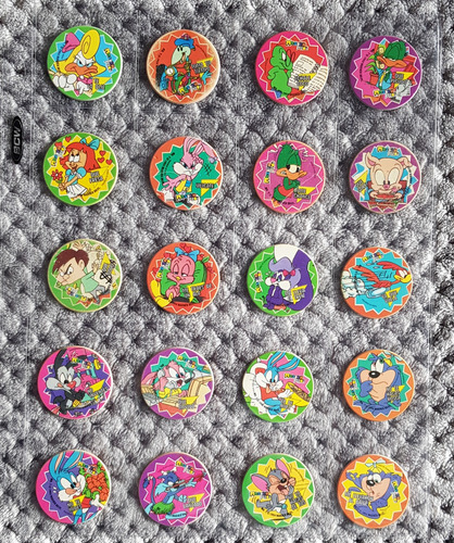 Tazos Tiny Toons Colección Completa Originales Con Micas (Usado)