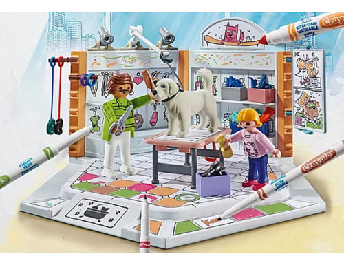Playmobil Color Salón Canino 71514