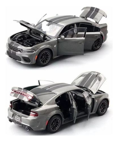 Dodge Charger Hellcat Muscle Car Modelo 1:32