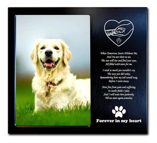Pet Memorial Gift Sympathy Gift (opts) Personalized Met...