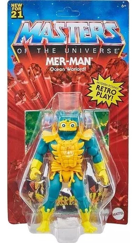 Figura Mer Man Masters Of The Universe Mattel