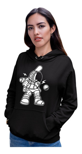 Sudadera C/capucha D Astronauta Sublimada Cleen