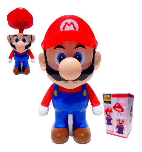 Lampara Led Recargable Super Mario Bros Nintendo Mesa Noche