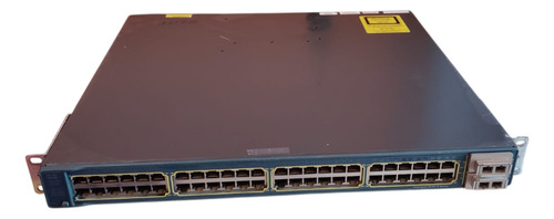 Switch Administrable Cisco Ws 3560e 48 Gigabit De 48 Puertos (Usado)