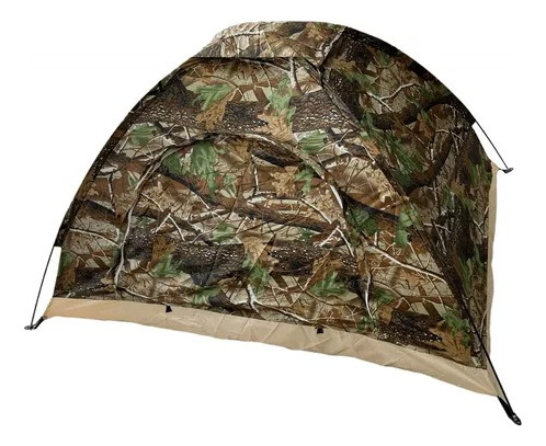 Carpa Camuflaje Para 4 Personas Bosque Acampar Plegable Caza