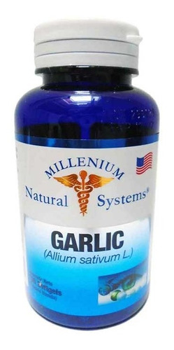 Garlic Ajo 1500 Mg X100 Sofgels Nat - Unidad a $219