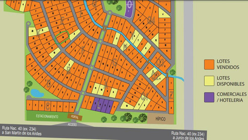 Terreno En Las Marias Del Valle Club De Campo San Martin De Los Andes - Lote B13
