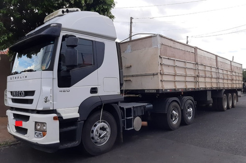 Iveco Stralis 420 2010 6x2 Branco (somente O Cavalo)