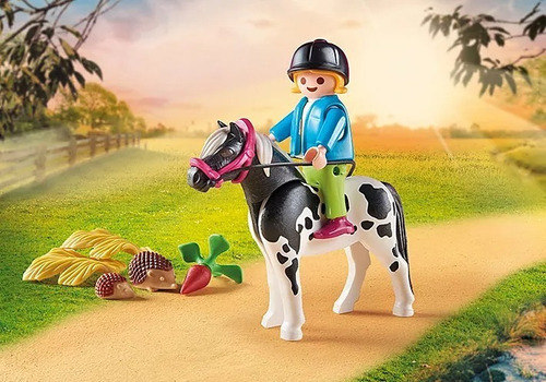Figura Armable Playmobil Carruaje De Ponis 35 Piezas Cantidad De Piezas 35