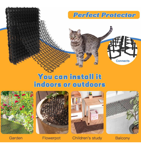 Tapete Anti-espinhos Para Gatos, Tapete Anti-espinhos Para