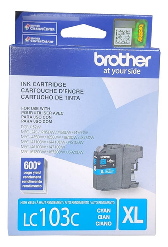 Cartucho Brother Lc-103xl C Cyan