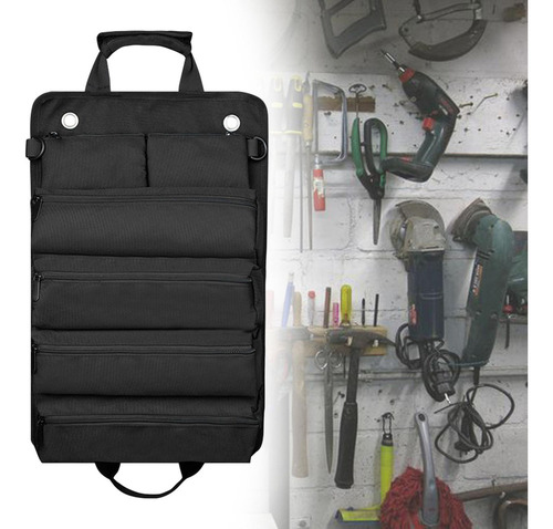 Bolsa De Herramientas Enrollable Multiusos, Rollo De Llave,