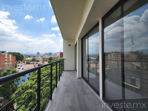 Imagen 6 de 30 de Departamento Exterior En Venta - Narvarte
