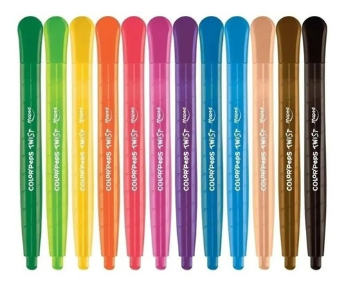 Lápices Mapped Color'Peps Twist
