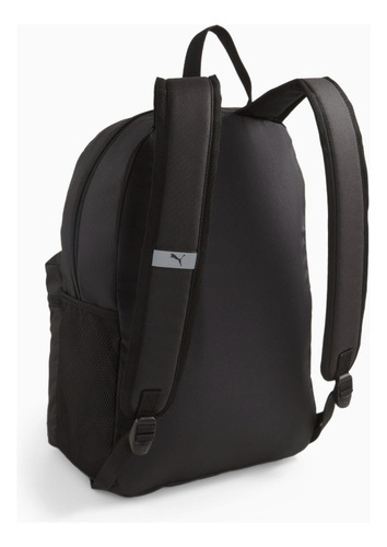Mochila Puma Phase Unissex Backpack Logo Cat E Puma Cor Preto