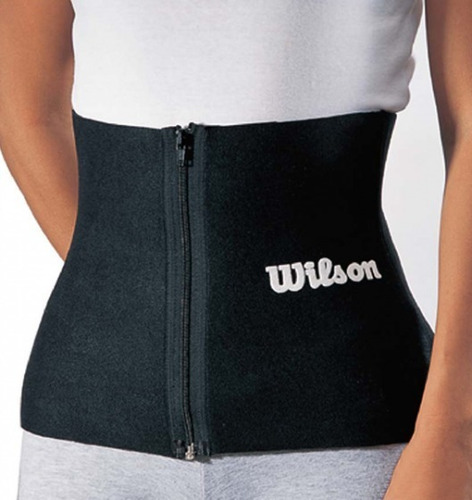Imagen 3 de 4 de Faja Con Cierre Para Mujer Wilson Negra Talla G
