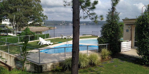 Imagen 1 de 14 de Cabaña Sobre El Lago Para 4-5-6 Pasajeros. Pileta Climatizada Y Fría Con Solar Húmedo