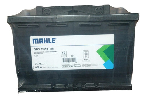 Bateria Mahle Auto Camioneta 12 X 85 75ah 700ca