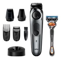 Comprar Máquina Braun Bt7240 Para Recortar Barba Inalámbrica