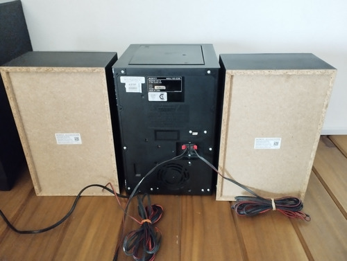 Minicomponente Hifi Sony Impecable 120 Rms Negro 120 W (Usado)