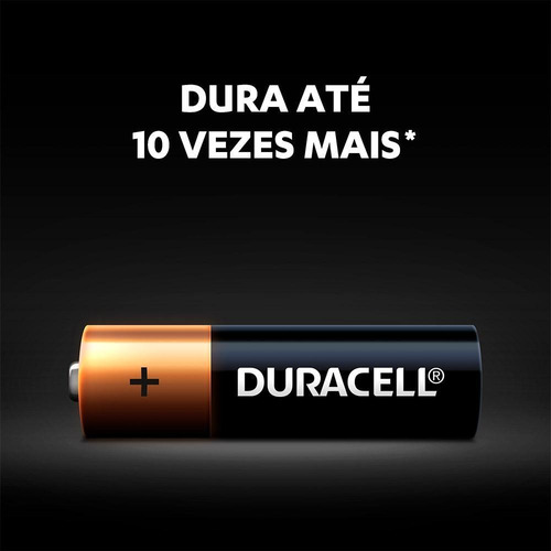 Duracell Duralock Pilha Alcalina Aa C/ 16 Unidades