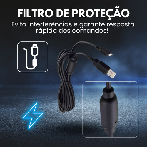 Cabo Carregador Para Controle Xbox One Usb V8 Resistente