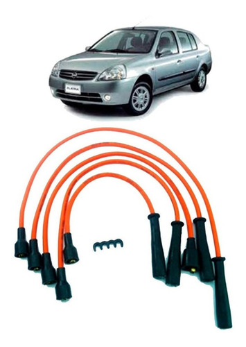 Juego Cables Bujias Para Nissan Platina 1.6 2002 2006 