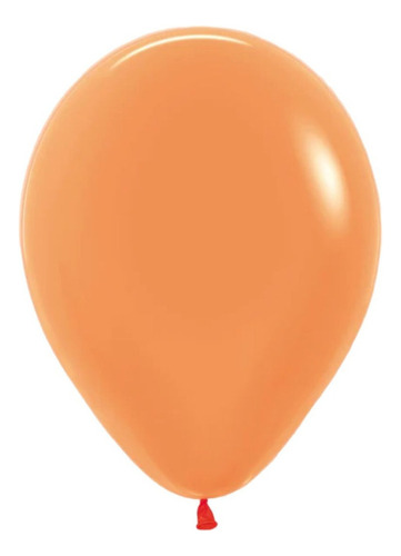 Globos Látex Sempertex #5 50 Piezas Fashion Elige Color Color Naranja Neón