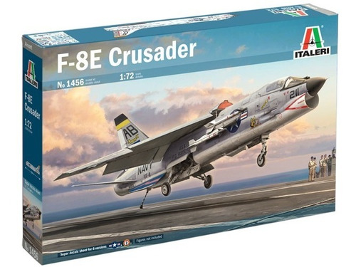 Vought F-8e Crusader  - Escala 1/72 Italeri 1456