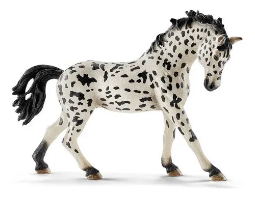 Schleich Animales Caballos Juguete Yegua Knabstrupper +libro