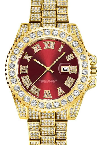  Reloj Tower Gold Red