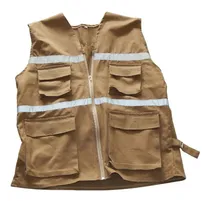 Comprar Chaleco Dril Tipo Periodista Reflectivo Con Bolsillos Dama
