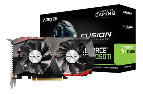 Imagen 1 de 4 de Placa Video Arktek Nvidia Geforce Gtx 1050ti 4gb Gddr5 Hdmi