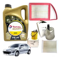 Comprar Kit 4 Filtros + Aceite Total 9000 Peugeot Partner 1.6 Hdi 8v