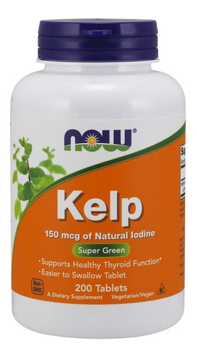 Kelp 150mg - Glándula Tiroides