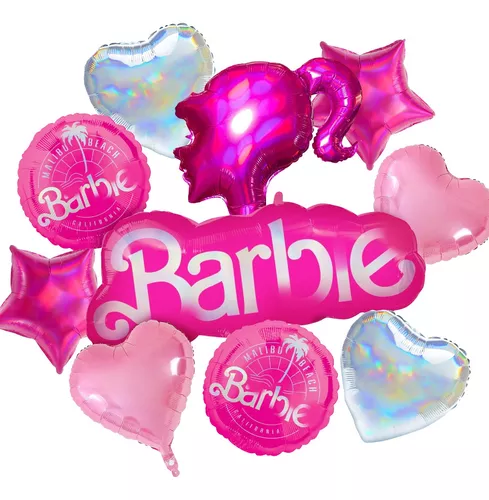 Kit Fiesta Barbie Globos Decoraciones Cumpleaños