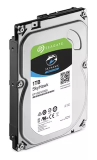 Disco duro interno Seagate SkyHawk Surveillance ST1000VX005 1TB plateado