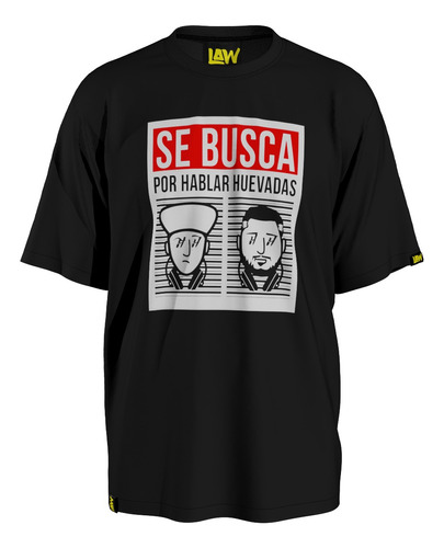 Remera Hablando Huevadas - Youtuber Ricardo Y Jorge - Unisex